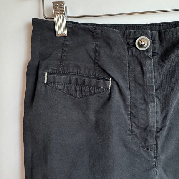 Anthropologie Maeve Cigarette Pants Black Size 8 - Picture 8 of 16